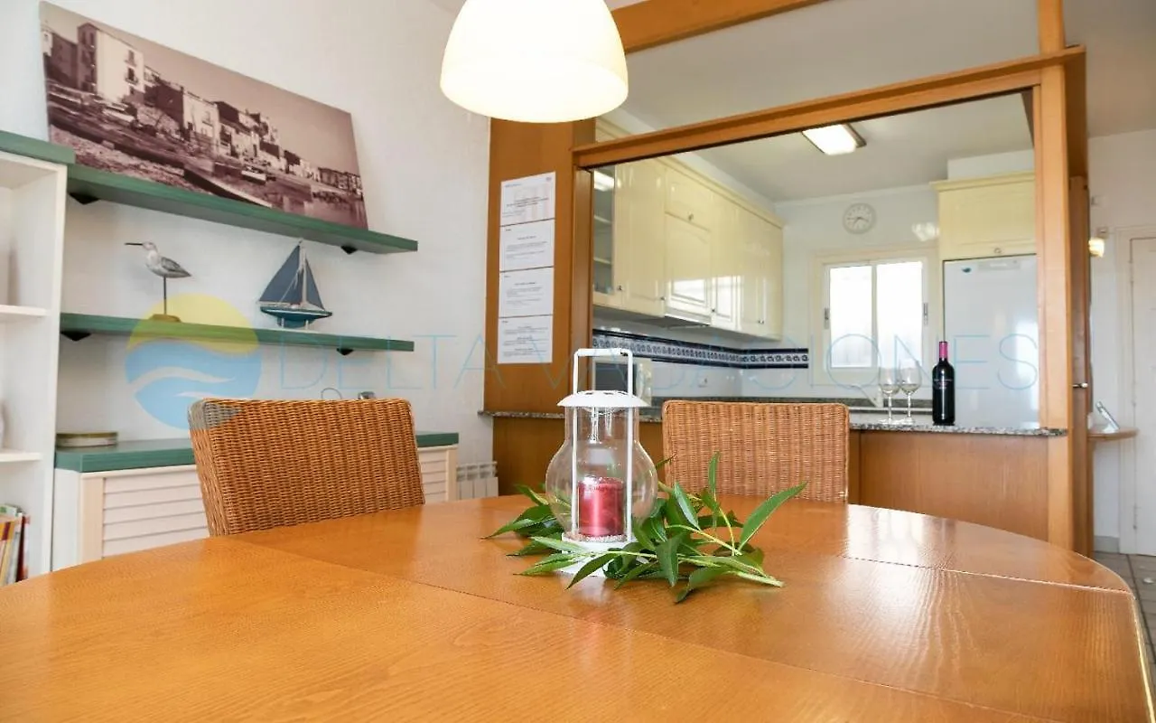 Apartmán Brisa - Casa En L'Ampolla Con Jardin Privado Y Acceso A La Playa