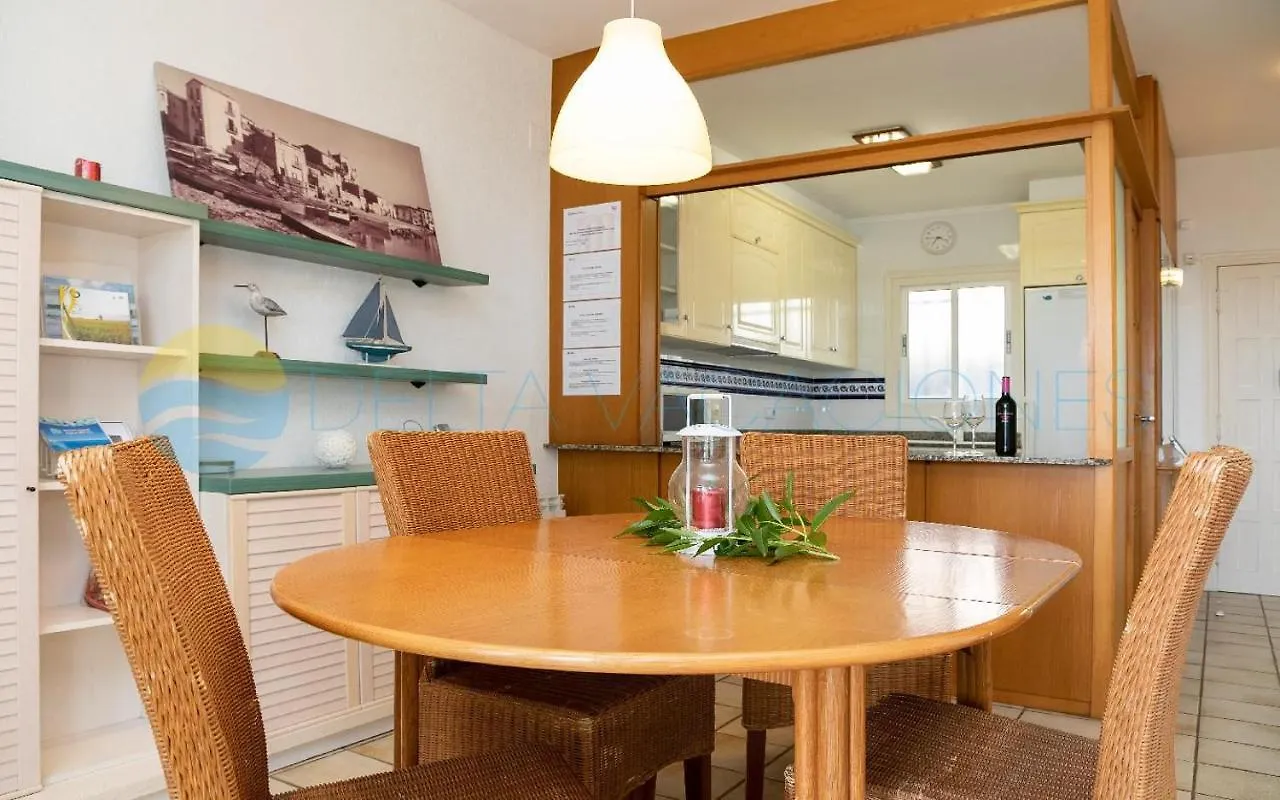 Apartmán Brisa - Casa En L'Ampolla Con Jardin Privado Y Acceso A La Playa